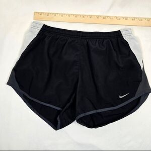 Nike Dri-Fit Running Shorts Womens Black Gym Athletic Drawstring  Size S
